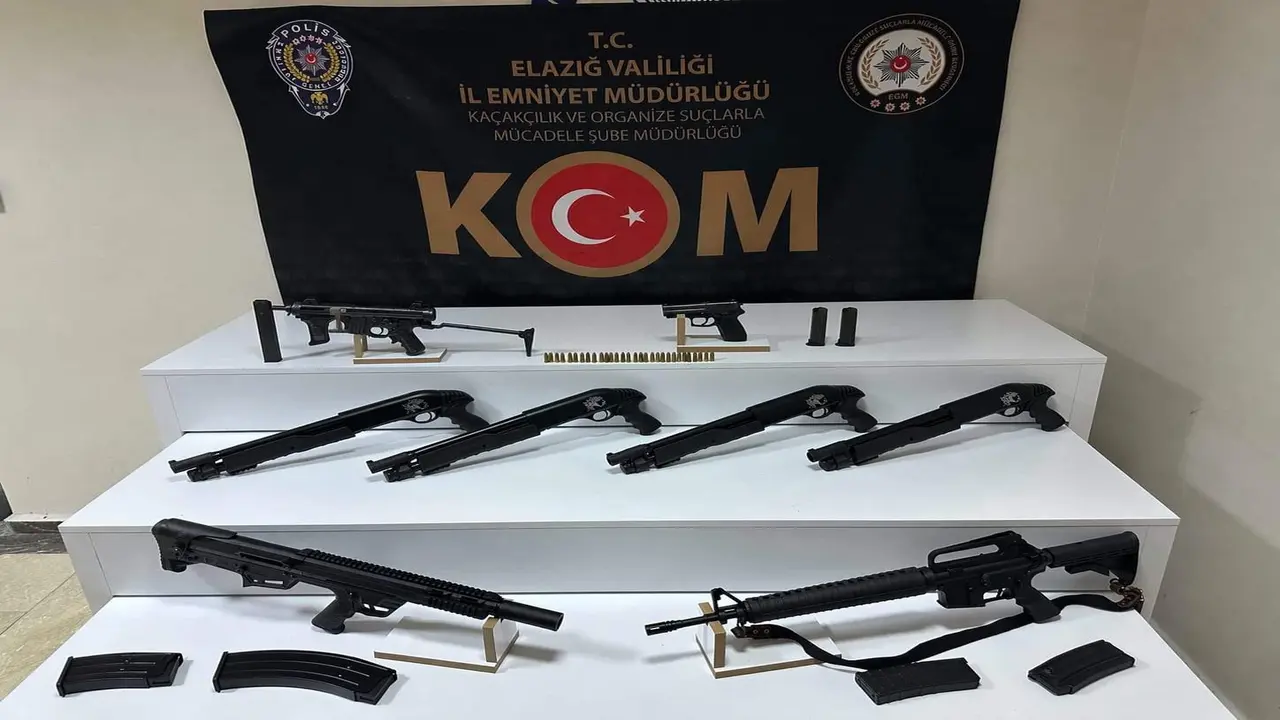 Elazığ’da Kaçak Silah Operasyonu: 1 Tutuklama